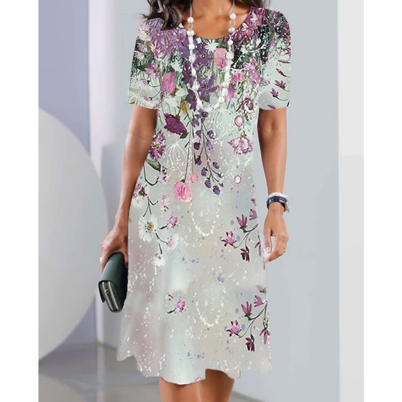 Damska sukienka do drukowania