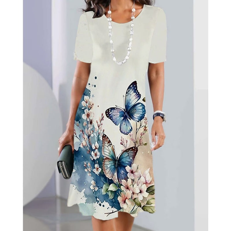 Damska sukienka do drukowania